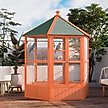 Show in main carousel: PawHut Large Bird Cage Aviary with Handle & Wheels, Brown, 59 x 59 x 69.75-in slide 2 of 9
