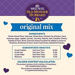 Old Mother Hubbard by Wellness Classic Original Mix Natural Mini Oven-Baked Biscuits Dog Treats, 3.8-lb bag slide 2 of 7