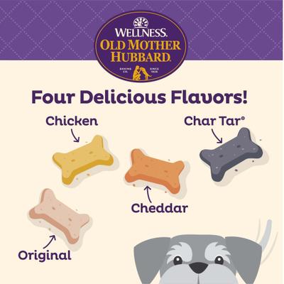 Show full view: Old Mother Hubbard by Wellness Classic Original Mix Natural Mini Oven-Baked Biscuits Dog Treats, 3.8-lb bag slide 3 of 11