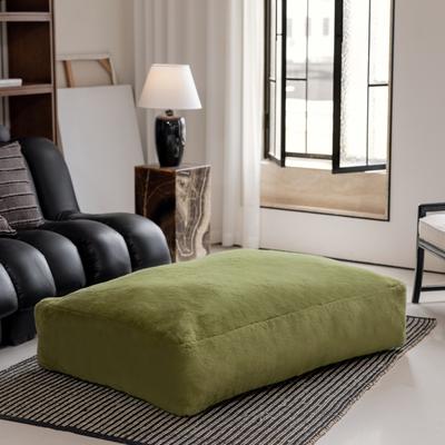 Show full view: Allisandro Luxurious Faux Fur Orthopedic Pillow Dog Bed, Green, Large slide 4 of 10