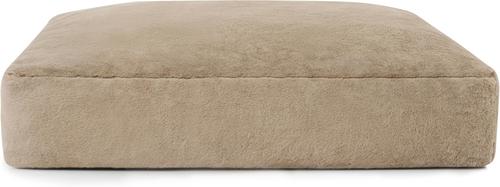 Show full view: Allisandro Luxurious Faux Fur Orthopedic Pillow Dog Bed, Brown, Large slide 9 of 9