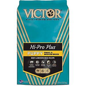 VICTOR Classic Hi-Pro Plus Small & Medium Breed Puppy Dry Dog Food, 30-lb bag