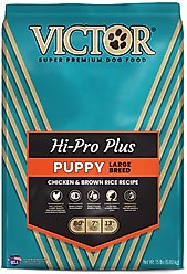 VICTOR Classic Hi-Pro Plus Large Breed Puppy Dry Dog Food, 15-lb bag