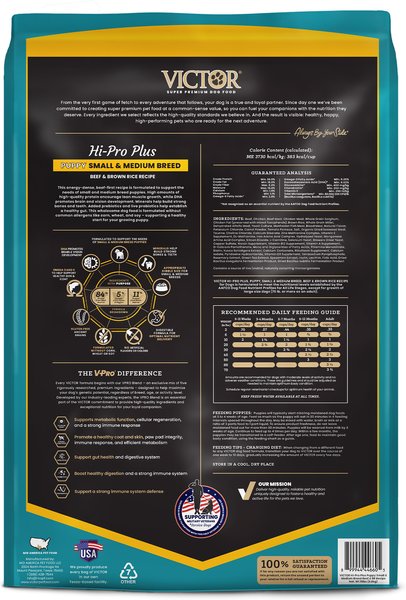 Hi Pro Plus Victor Puppy Food Ingredients Hi Pro Plus Victor Dog
