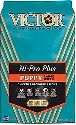 VICTOR Classic Hi-Pro Plus Large Breed Puppy Dry Dog Food, 30-lb bag