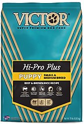 VICTOR Classic Hi-Pro Plus Small & Medium Breed Puppy Dry Dog Food, 15-lb bag