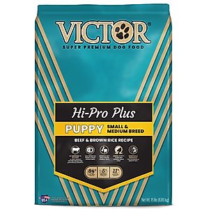 VICTOR Classic Hi-Pro Plus Small & Medium Breed Puppy Dry Dog Food, 15-lb bag