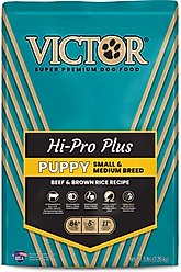 VICTOR Classic Hi-Pro Plus Small & Medium Breed Puppy Dry Dog Food, 5-lb bag