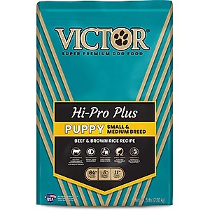 VICTOR Classic Hi-Pro Plus Small & Medium Breed Puppy Dry Dog Food, 5-lb bag