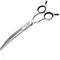 Show in main carousel: HASHIMOTO Curved Thinning Dog & Cat Grooming Shears, Silver, 7.0-in slide 1 of 5