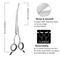 Show in main carousel: HASHIMOTO Curved Dog & Cat Grooming Scissors with Safety Round Tips, Silver, 6.5-in slide 2 of 5