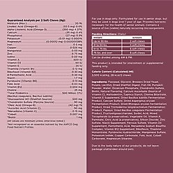 Chew + Heal Senior 12-In-1 Advanced Multivitamin Soft Chews Supplement for Senior Dogs, 120 count slide 2 of 9