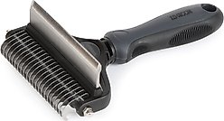 Shires Equestrian Products EZI-GROOM Tidy Up Comb, Black
