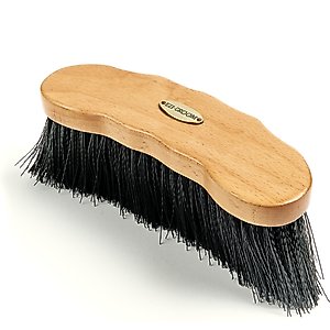 Shires Equestrian Products EZI-GROOM Premium Long Dandy Horse Grooming Brush