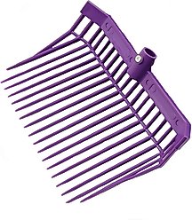 Shires Equestrian Products Plastic Shaving Fork Head, Purple