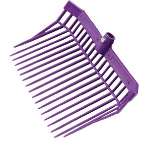 Shires Equestrian Products Plastic Shaving Fork Head, Purple