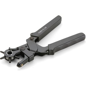 Shires Equestrian Products Deluxe Punch Pliers, Black