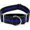 Show in main carousel: Country Brook Petz HossFit Jr Thin Blue Line Wide Martingale Dog Collar, Large slide 1 of 9
