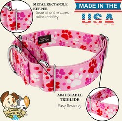 Country Brook Petz HossFit Jr Puppy Love Wide Martingale Dog Collar, X-Large slide 2 of 9