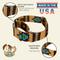 Show in main carousel: Country Brook Petz HossFit Jr Native Arizona Wide Martingale Dog Collar, Large slide 3 of 10