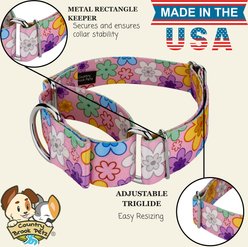 Country Brook Petz HossFit Jr May Flowers Wide Martingale Dog Collar, Medium slide 2 of 9