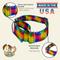 Show in main carousel: Country Brook Petz HossFit Jr Kaleidoscope Wide Martingale Dog Collar, Large slide 7 of 8
