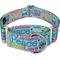 Show in main carousel: Country Brook Petz HossFit Jr Love & Peace Wide Martingale Dog Collar, Blue, X-Large: 23 to 31-in neck, 1.5-in wide slide 1 of 8