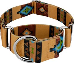 Country Brook Petz HossFit Jr Native Arizona Wide Martingale Dog Collar, Medium