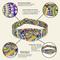 Show in main carousel: Country Brook Petz HossFit Jr Boho Mandala Wide Martingale Dog Collar, Yellow, X-Large: 23 to 31-in neck, 1.5-in wide slide 9 of 9