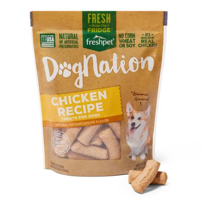 Show full view: Freshpet Dognation Chicken Recipe Fresh Treats + Vital Chicken Recipe Small Breed Fresh Dog Food slide 6 of 10