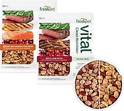 Variety Pack - Freshpet Vital Beef & Lamb, 5.5-lb bag + Multi Protein Fresh Dog Food, 5.5-lb bag