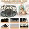 Show in main carousel: Niubya Portable Indoor/Outdoor Dog & Cat Playpen, Grey, 29-in slide 5 of 8