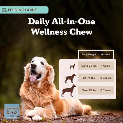 Show full view: Natural Dog Company Turkey Flavored Chew for Senior Dogs, 90 count slide 7 of 8