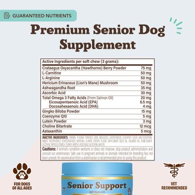 Show full view: Natural Dog Company Turkey Flavored Chew for Senior Dogs, 90 count slide 8 of 8