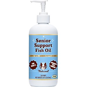 Natural Dog Company Ultra Omega Oil Supplement for Dogs, 16-fl oz bottle