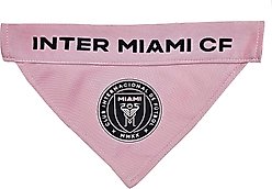 Pets First MLS Team Reversible Dog Bandana, Large/X-Large, Inter Miami CF slide 2 of 5