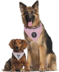Pets First MLS Team Reversible Dog Bandana, Small/Medium, Inter Miami CF slide 2 of 5