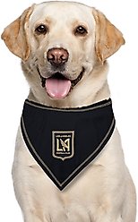 Pets First MLS Team Tie Around Dog Bandana, Small/Medium, Los Angeles FC slide 2 of 5