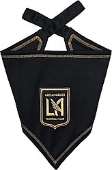 Pets First MLS Team Tie Around Dog Bandana, Small/Medium, Los Angeles FC
