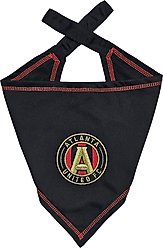 Pets First MLS Team Tie Around Dog Bandana, Small/Medium, Atlanta United