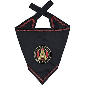 Pets First MLS Team Tie Around Dog Bandana, Small/Medium, Atlanta United