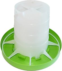 Little Giant Durable Plastic Adjustable Poultry Feeder for Ducks, 11-lb