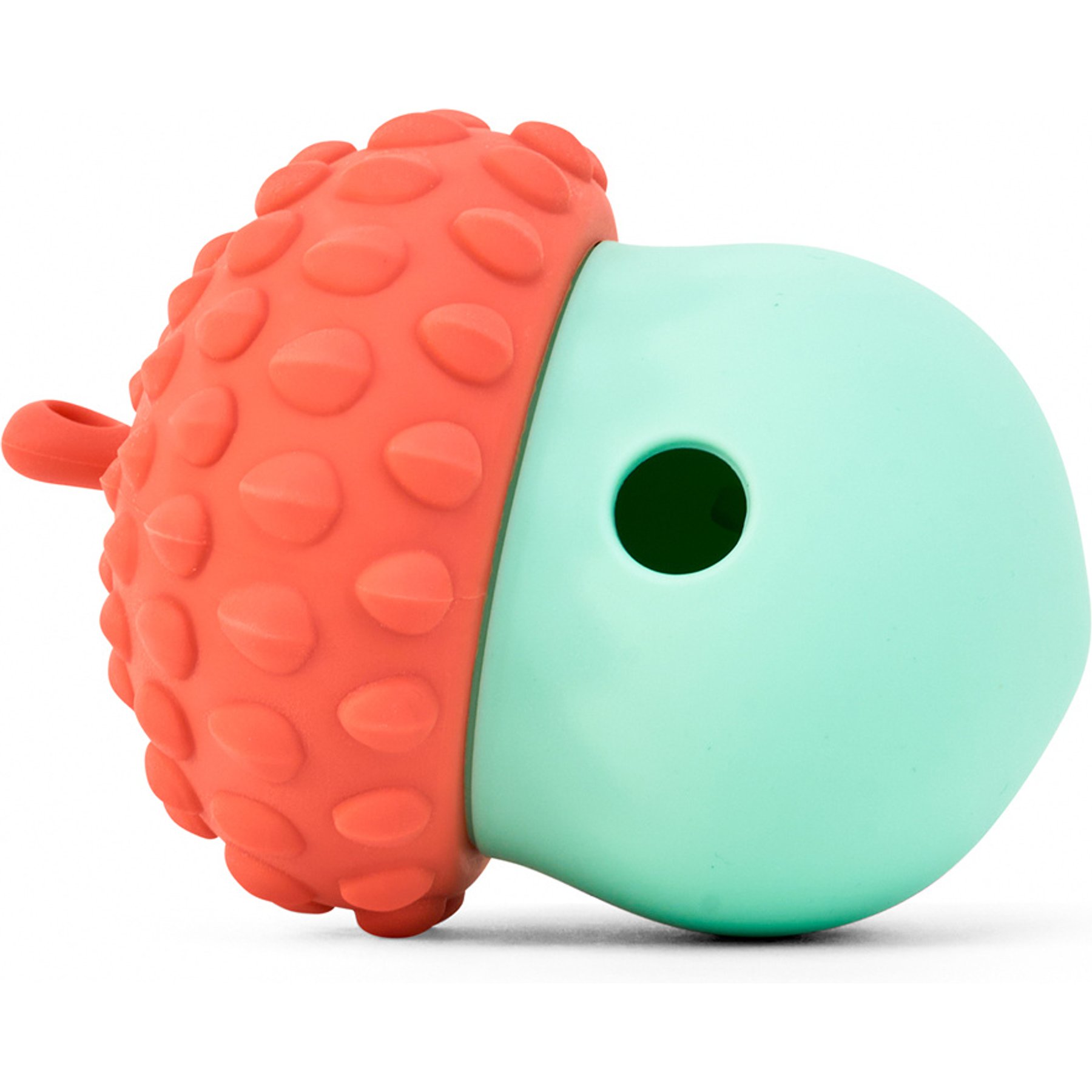 Critta Fitta Interactive Treat Dispenser Dog Toy, Red + Teal