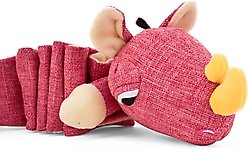 Critta Fitta Interactive Rhino Plush Dog Toy slide 2 of 5