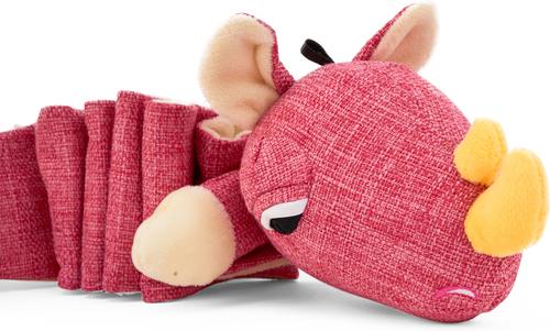 Show full view: Critta Fitta Interactive Rhino Plush Dog Toy slide 4 of 5