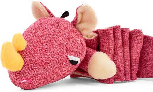 Show full view: Critta Fitta Interactive Rhino Plush Dog Toy slide 2 of 5