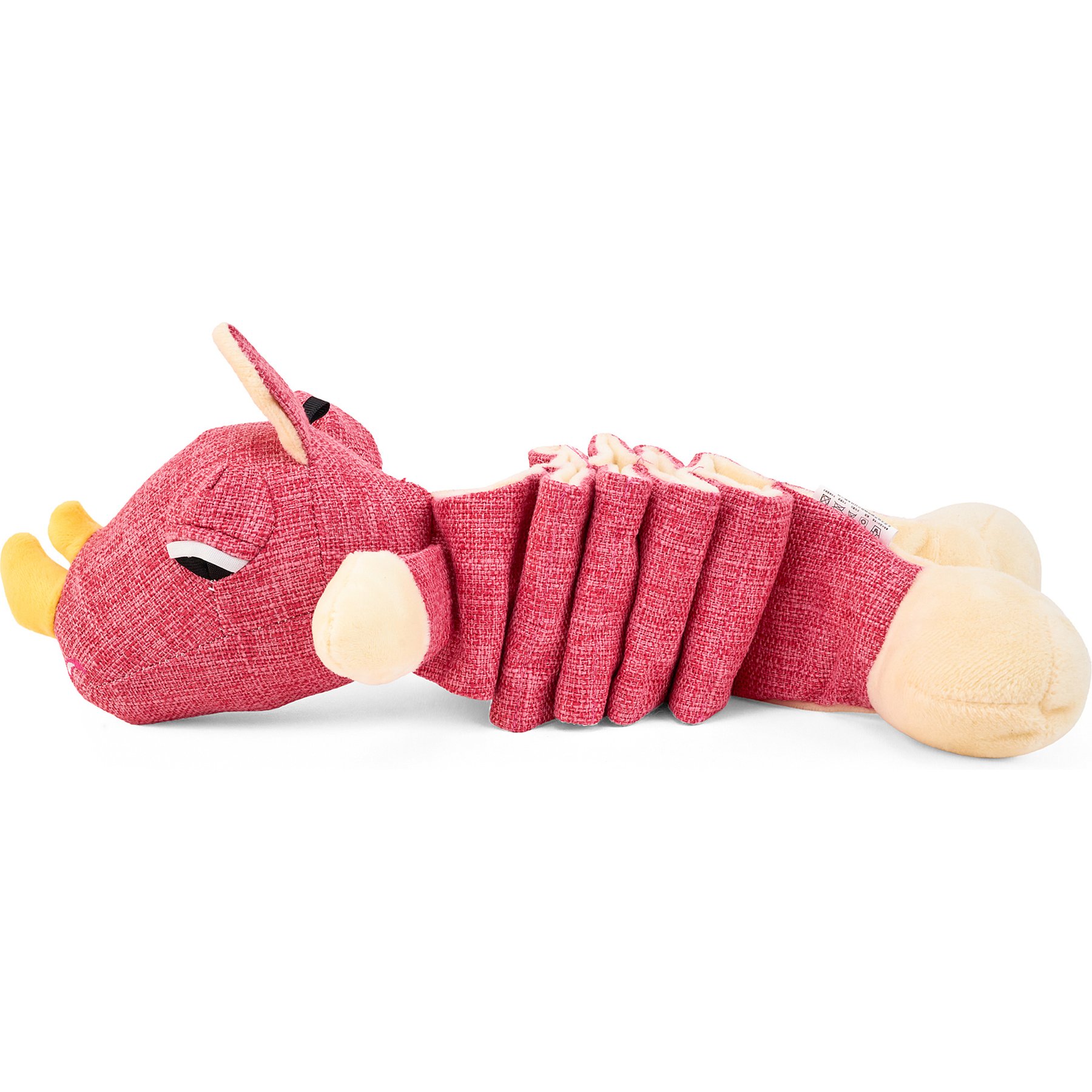Critta Fitta Interactive Rhino Plush Dog Toy