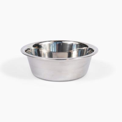 Show full view: Hiddin Bronze Acrylic Double Elevated Dog & Cat Bowl, Silver, 6.5-cup slide 8 of 9