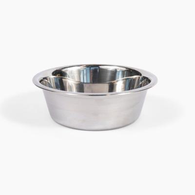Show full view: Hiddin Bronze Single Dog & Cat Elevated Bowl, Silver, 6.5-cup slide 5 of 8