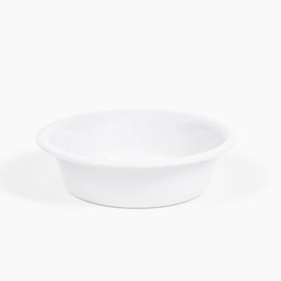 Show full view: Hiddin Medium Smoke Grey Double Elevated Dog & Cat Bowl, White, 3.5-cup slide 3 of 6